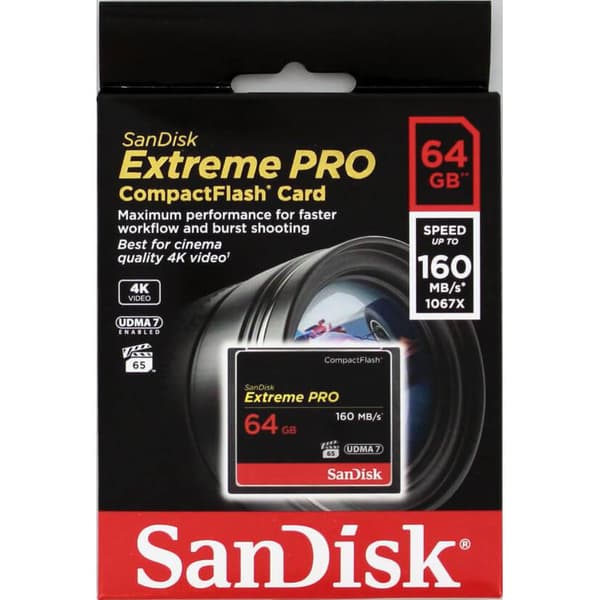 CF Extreme PRO 64GB 160/150MB/s