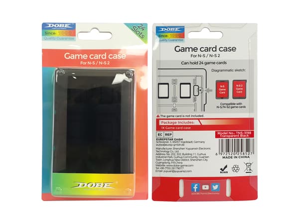 Switch2 Spilkort Etui - Opbevar 24 Spil Sikkert