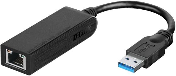 USB 3.0 network adapter 10/100/1000Mbps 1xRJ45 1xUSB3 TypeA
