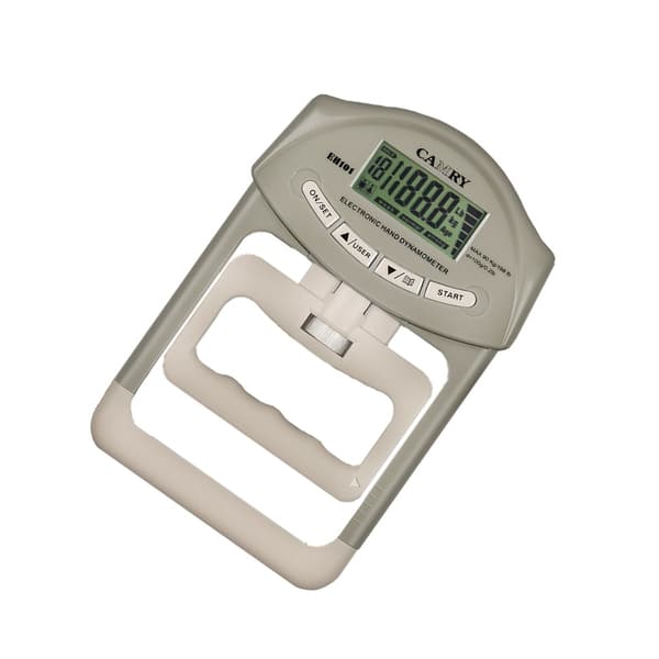 Elektronisk Handdynamometer Greppstyrketestare - Justerbar & Exakt Grey