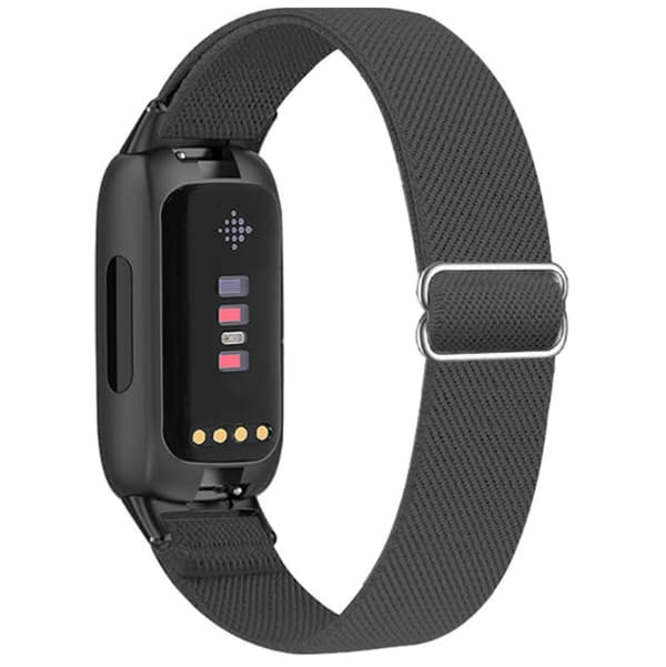 Fitbit Inspire 3 Rem i Elastisk Nylon DarkGrey