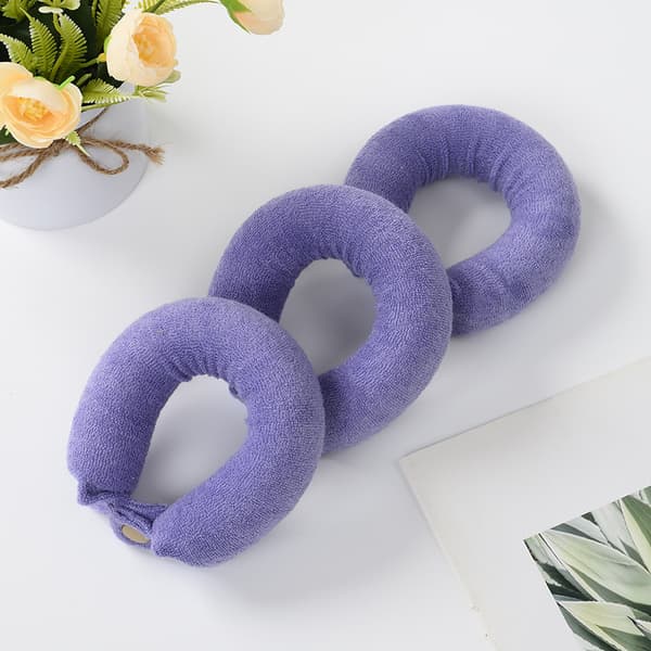 Varmefri krøllteip, 3-pakning Purple