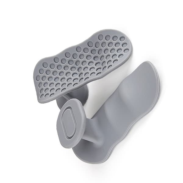 Silikon Handflateskydd för Tyngdlyftning Grey