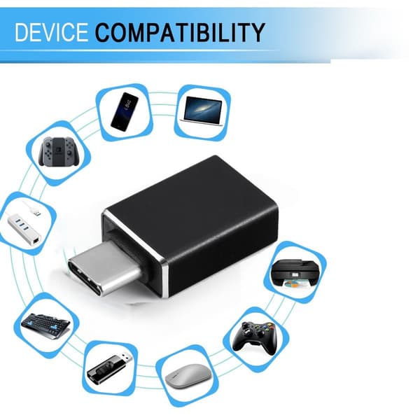 Adapter USB-C till USB 3.0 Svart