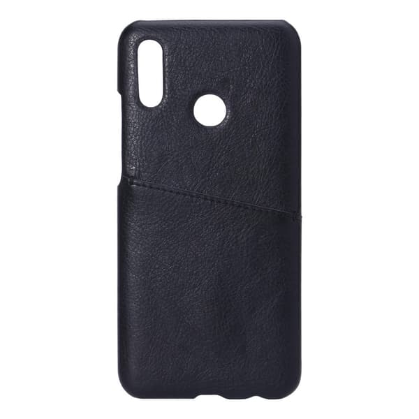 Mobilskal Läder Svart - Huawei P30 Lite