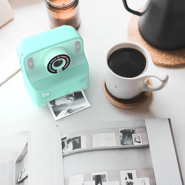 Instant Kamera Pixiprint inkl. 5 ruller Turquoise
