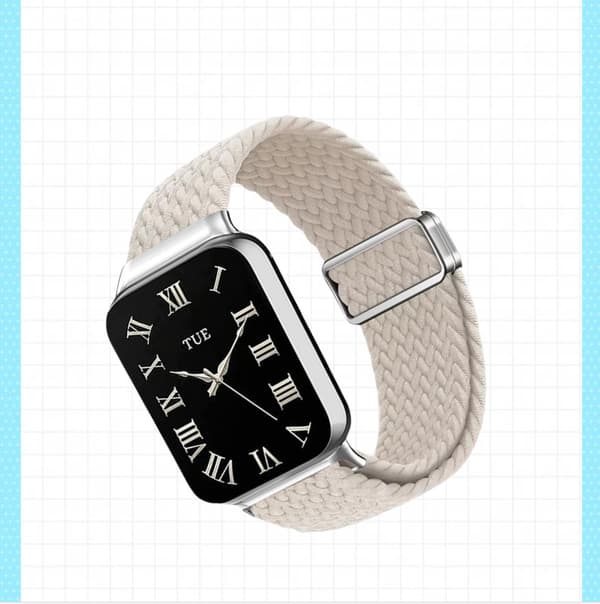 Xiaomi Smart Band Starlight Edition nylonflettet stropp Redmi Watch5 Active