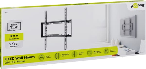 TV vægbeslag FIXED (M)