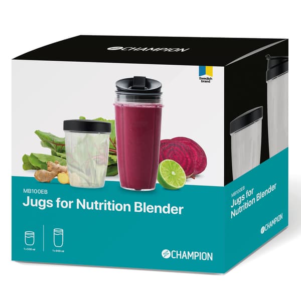 Nutrition Blender Extra Bottle 2 kpl MB100/NB500