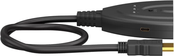 Manuell HDMI™-bryter 3 til 1