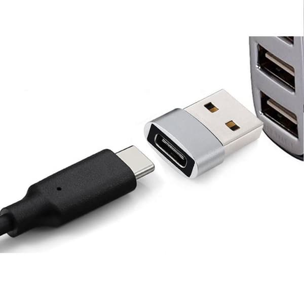 USB-C till USB 2.0 adapter DarkGrey