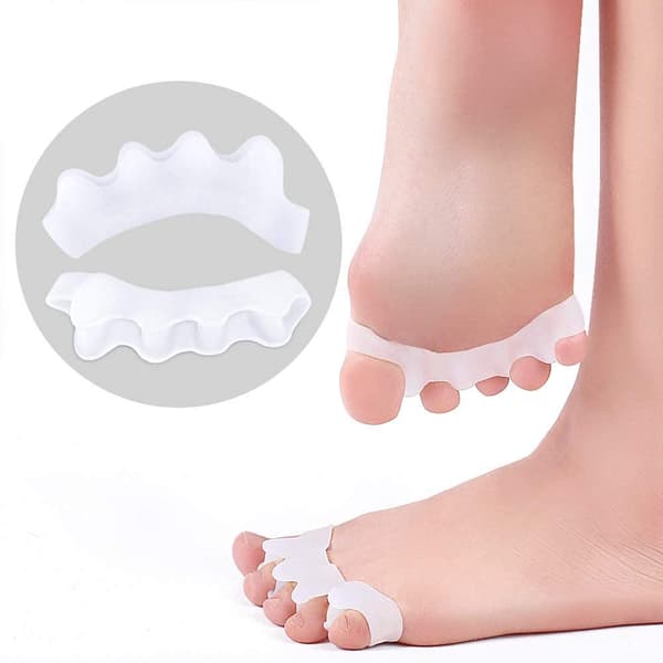 Tåskiller til Hallux valgus 1 par White