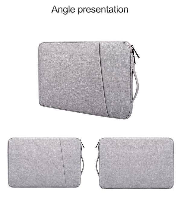 Laptoptaske 13,3 tommer kanvas Grey