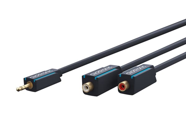 3,5 mm AUX til RCA-adapterkabel, stereo