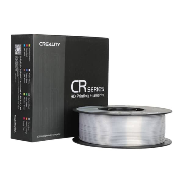 CR-Silk PLA Filament Creallity (sølv)