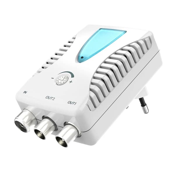 Antenna Amplifier 2x 22dB Adjustable