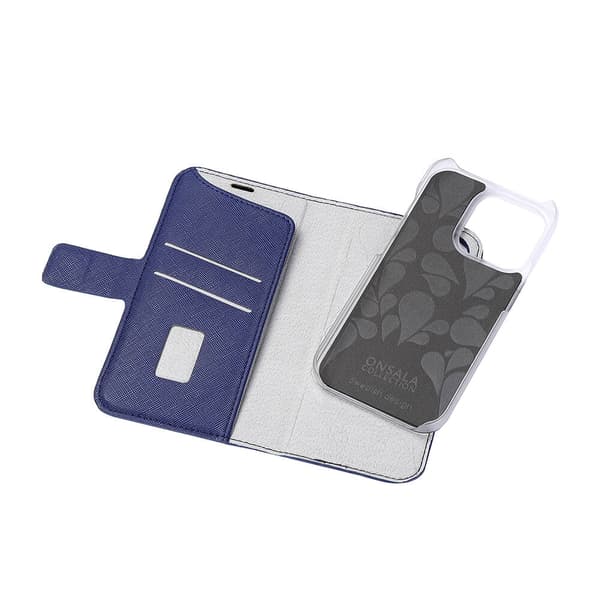 Mobilfodral 2 Kortfack Navy Blue - iPhone 14 Pro