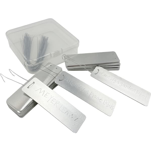 Aluminiumsetiketter til planter - 100 stk.