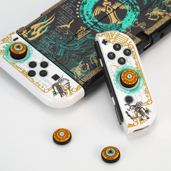 Tommelgrepsdeksler 4-pakning Kompatibel med Nintendo Switch OLED