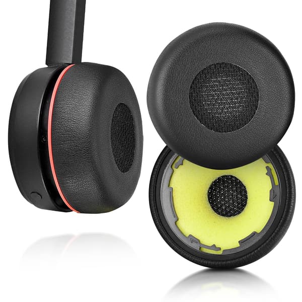 Öronkuddar för Jabra Evolve 75 / 75+ / 75 UC / 75MS Black