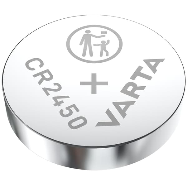 CR2450 3V litiumknappcellebatteri 2-pakning