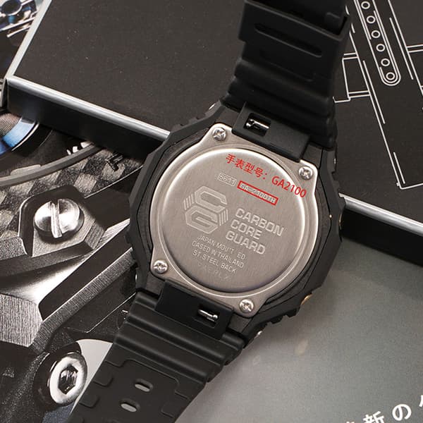 TPU Urrem til Casio GA-2100/2110 - Sort
