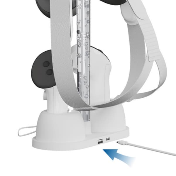 Displaystativ controller oplader til Oculus Quest 3 RGB lys