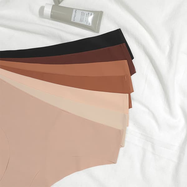 7-pack sömlösa stringtrosor underkläder för kvinnor S