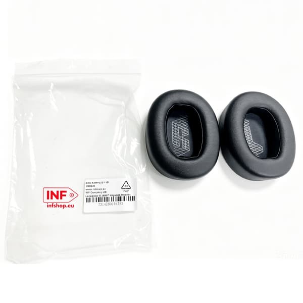 Ørepuder til JBL E65 BTNC / Duet NC / LIVE650 660 BTNC 1 par Sort