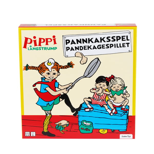 Peli Peppi Pitkätossu - Pancake Game (DK/SE)