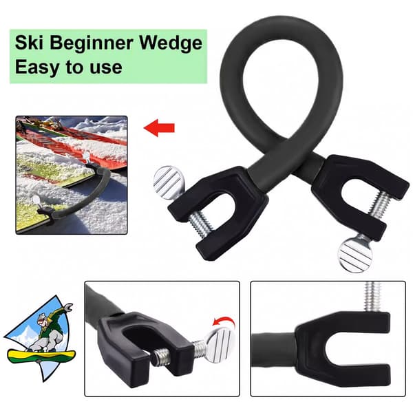 Skitupp-stropp Black