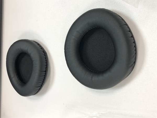 Øreputer i proteinskinn for hodetelefoner 9 cm