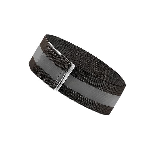 Reflekterande armband - Förbättrad synlighet för säkerhet i mörkret (4-pack) Black