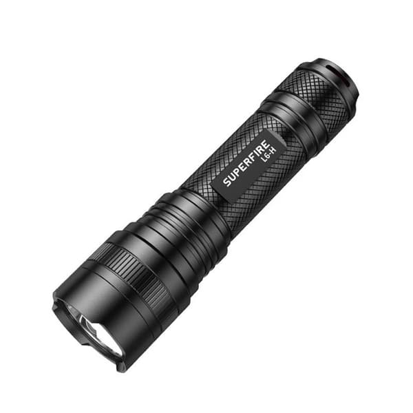 Taskulamppu Superfire L6-H, 750lm, USB-C