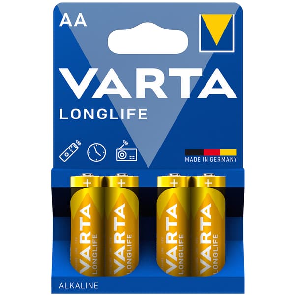 Longlife AA / LR6 batteri 4-pak