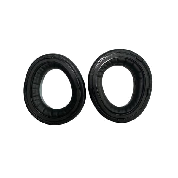 Erstatningsøreputer Kompatibel med Beyerdynamic AVENTHO 300 - Protein Leather, Svart (2 Stk)
