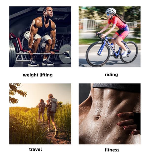 Träningshandskar med handledsstöd Pink M