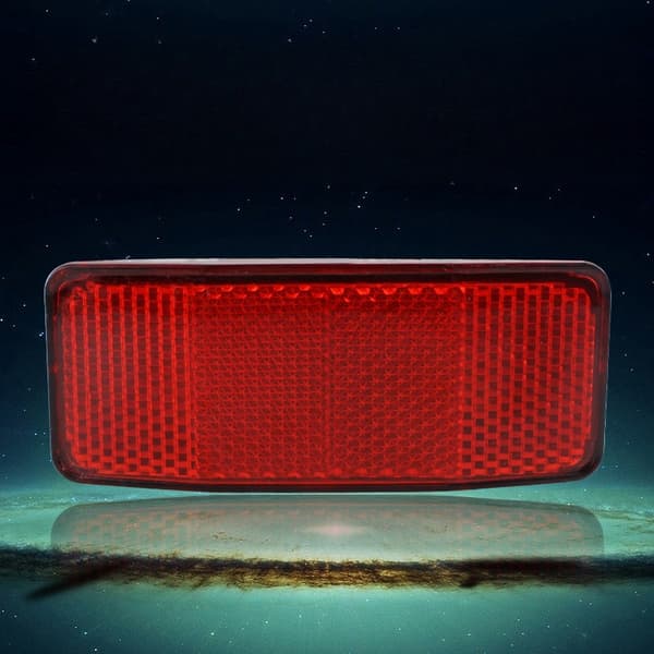 Refleks til sykkel for bedre synlighet Red