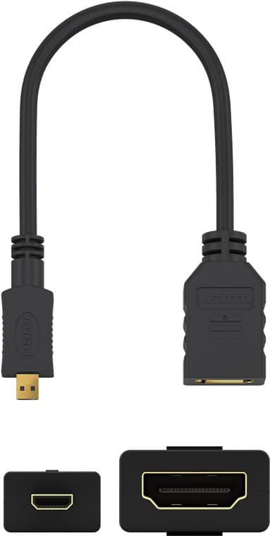 Micro HDMI™ / HDMI™ -sovitin, 4K/60Hz