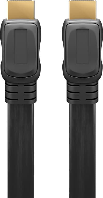 Høyhastighets HDMI™-kabel tynn med Ethernet