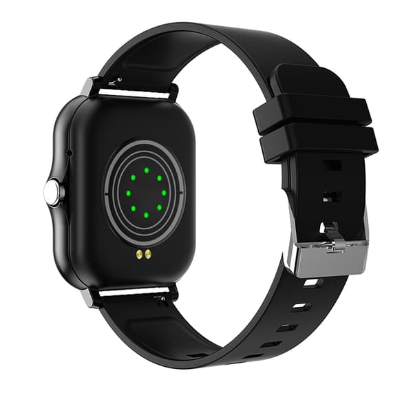 Smartklocka med Bluetooth-samtal och aktivitetsmätare Black