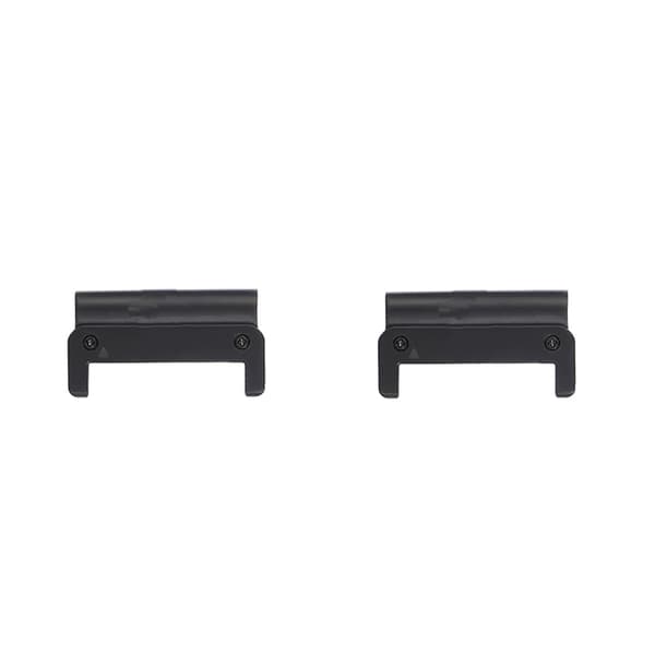 2 Pack Kellon rannekkeen liitin Black 20 mm