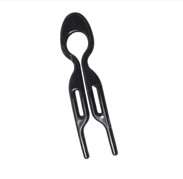 Franske hårnåler, U-formet, 5 stk. Black