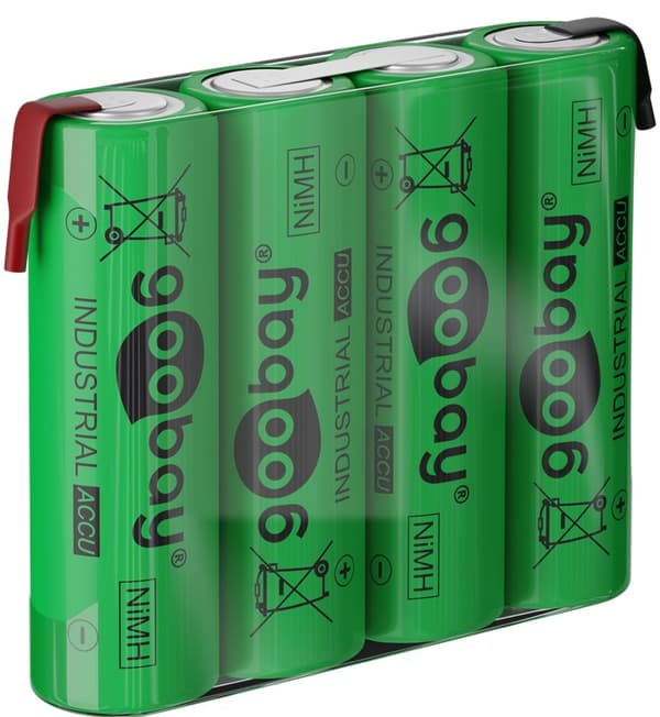 4x AA (Mignon) genopladeligt batteri - 2100 mAh