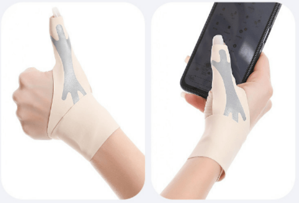 Handledsstöd för Vänster Hand Beige