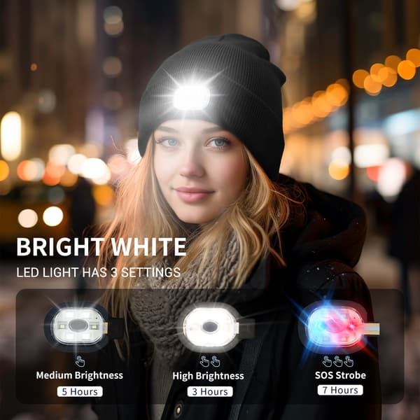LED-sokkel med A-lampe Black