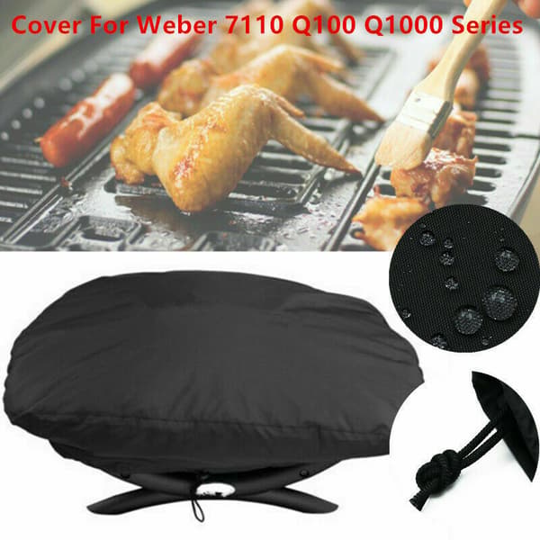 Weber Q1000 Grillin Suojus: Vedenpitävä & Pölytiivis Grillsuoja