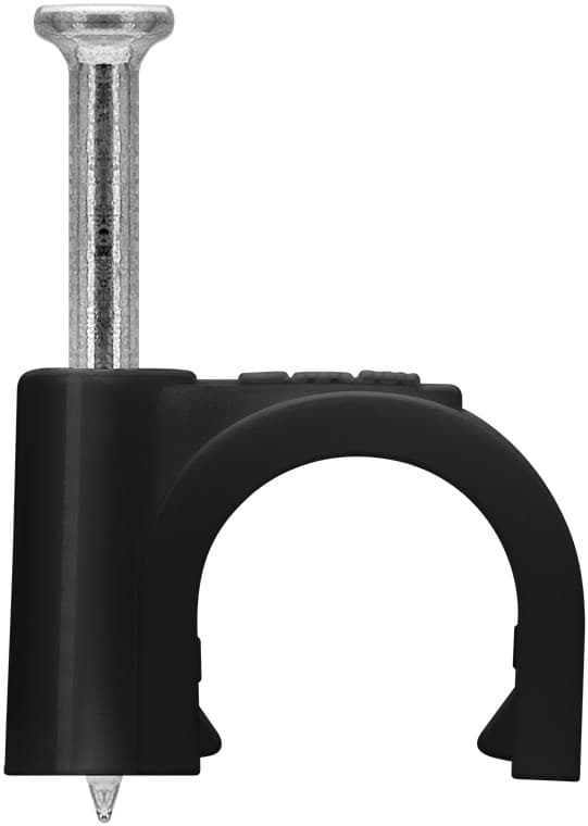 Kabelklemme 9 mm, svart