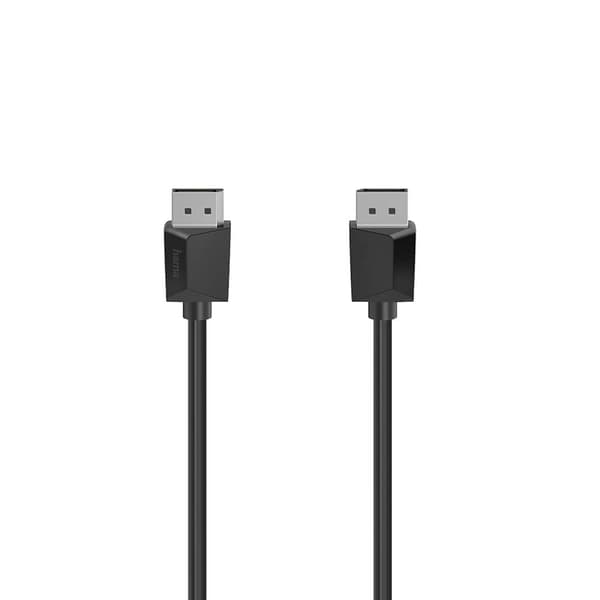Kabel DisplayPort 1.2 Ultra-HD 4K 1.5m Sort