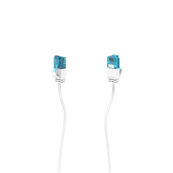 Cable Network CAT6a Slim U/UTP 0.25m White